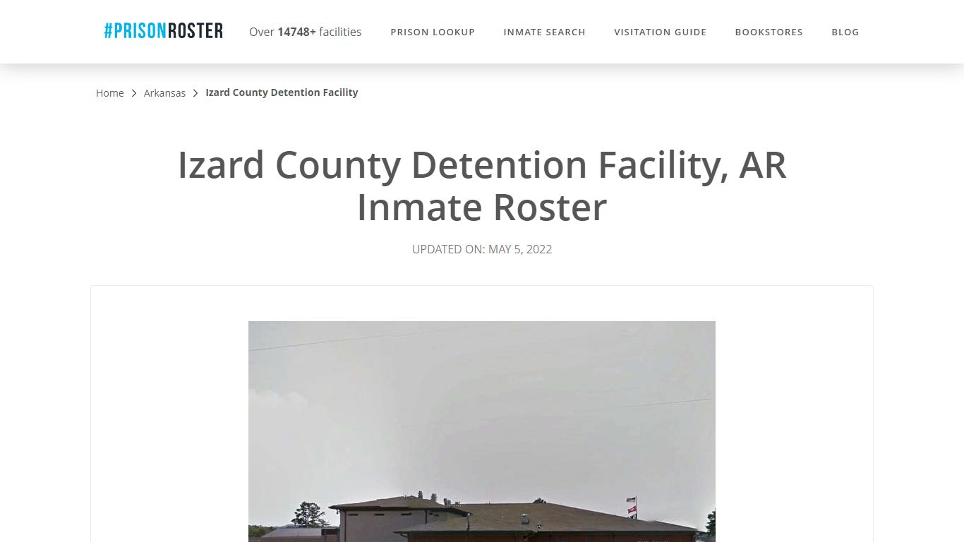 Izard County Detention Facility, AR Inmate Roster